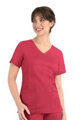 POLERA CLINICA MUJER MATRIX 3701 SANDIA