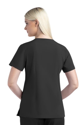 POLERA CLINICA MUJER MATRIX IMPULSE 4510 NEGRA