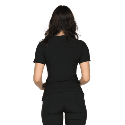 POLERA CLINICA MUJER MATRIX IMPULSE 4510 NEGRA