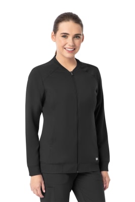 CHAQUETA CLINICA MUJER MOMENTUM 5061 NEGRA