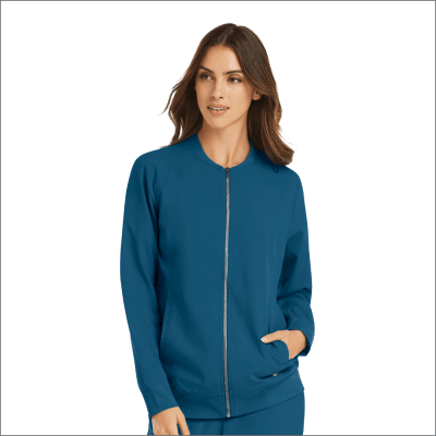 CHAQUETA CLINICA MUJER MOMENTUM 5061 AZUL PETROLEO