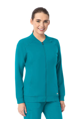 CHAQUETA CLINICA MUJER MOMENTUM 5061 AZUL VERDOSO