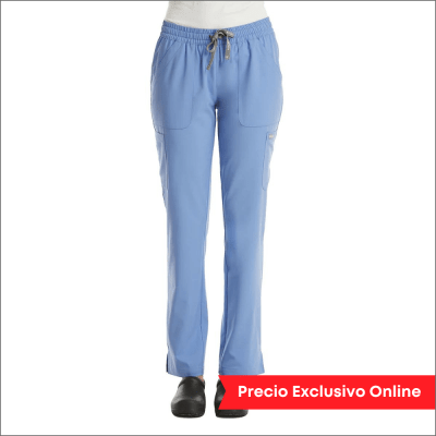 PANTALON CLINICO MOMENTUM MUJER 5091 CELESTE