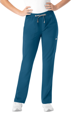 PANTALON CLINICO MUJER MOMENTUM 5091 AZUL PETROLEO
