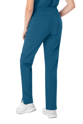 PANTALON CLINICO MUJER MOMENTUM 5091 AZUL PETROLEO