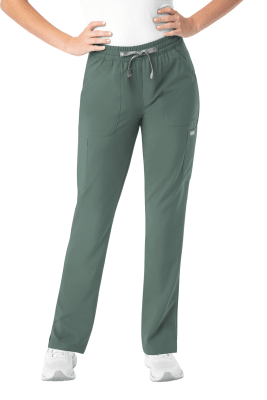 PANTALON CLINICO MUJER MOMENTUM 5091 VERDE MUSGO