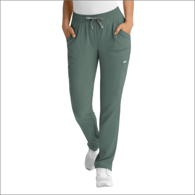 PANTALON CLINICO MUJER MOMENTUM 5091 VERDE MUSGO