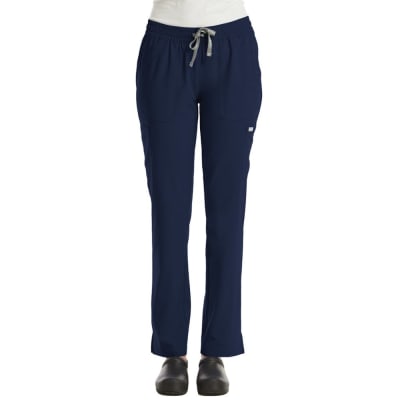 PANTALON CLINICO EXTRA LARGO MUJER MOMENTUM 5091 AZUL MARINO