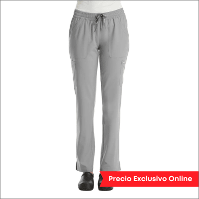 PANTALON CLINICO MUJER MOMENTUM 5091 GRIS CLARO