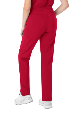 PANTALON CLINICO MUJER MOMENTUM 5091 ROJO