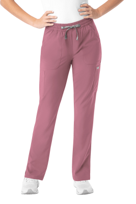 PANTALON CLINICO MUJER MOMENTUM 5091 ROSA OSCURO