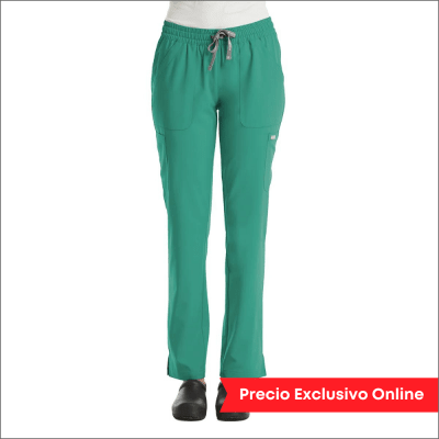 PANTALON CLINICO MUJER MOMENTUM 5091 VERDE QUIRURGICO