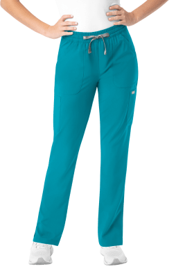 PANTALON CLINICO MUJER MOMENTUM 5091 AZUL VERDOSO