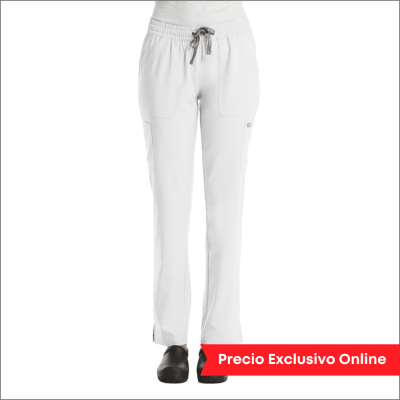 PANTALON CLINICO MUJER MOMENTUM 5091 BLANCO