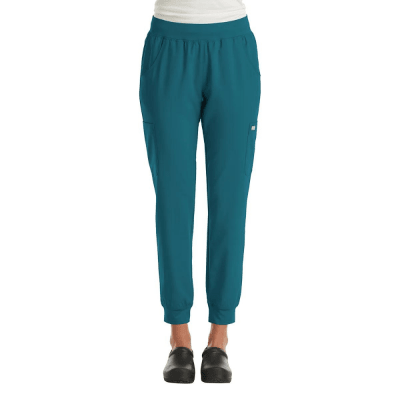 PANTALON CLINICO MUJER MOMENTUM 5092 AZUL PETROLEO