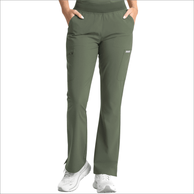 PANTALON CLINICO MUJER MOMENTUM 5093 VERDE OLIVO