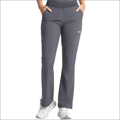 PANTALON CLINICO MUJER MOMENTUM 5093 GRIS OSCURO