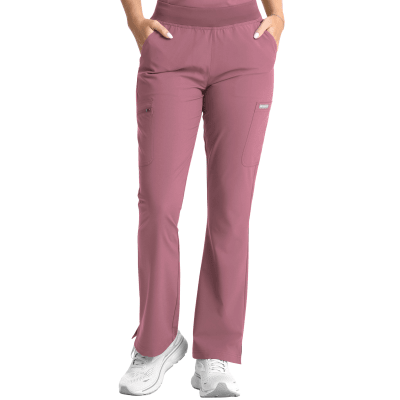 PANTALON CLINICO MUJER MOMENTUM 5093 ROSA OSCURO