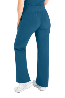 PANTALON CLINICO MUJER MOMENTUM 5094 AZUL PETROLEO
