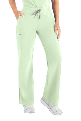 PANTALON CLINICO MUJER MOMENTUM 5094 VERDE PASTEL