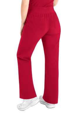 PANTALON CLINICO MUJER MOMENTUM 5094 ROJO