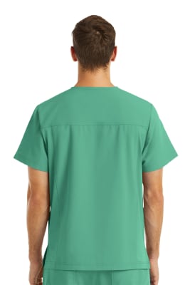POLERA CLINICA HOMBRE MOMENTUM 5802 VERDE QUIRURGICO