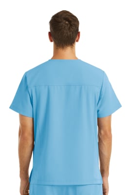 POLERA CLINICA HOMBRE MOMENTUM 5802 TURQUESA