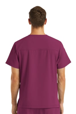 POLERA CLINICA HOMBRE MOMENTUM 5802 BURDEO