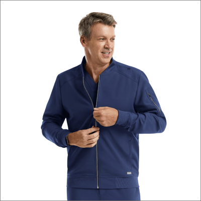 CHAQUETA CLINICA HOMBRE MOMENTUM 5861 AZUL MARINO