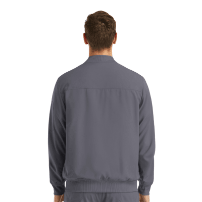 CHAQUETA CLINICA HOMBRE MOMENTUM 5861 GRIS OSCURO