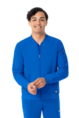 CHAQUETA CLINICA HOMBRE MOMENTUM 5861 AZUL REY