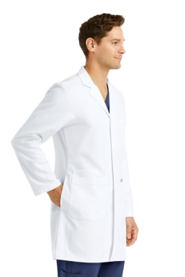 DELANTAL CLINICO MEDIO LARGO HOMBRE MOMENTUM 5872 BLANCO