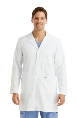 DELANTAL CLINICO CORTO HOMBRE MOMENTUM 5872 BLANCO