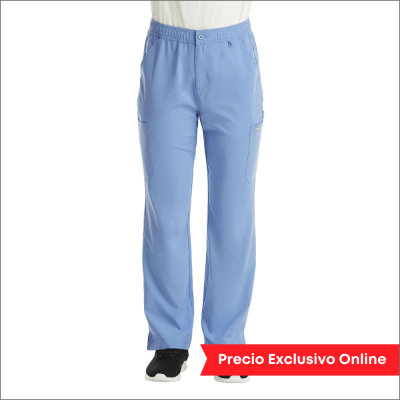 PANTALON CLINICO HOMBRE MOMENTUM 5891 CELESTE