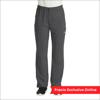PANTALON CLINICO HOMBRE MOMENTUM 5891 GRIS OSCURO