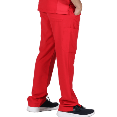 PANTALON CLINICO HOMBRE MOMENTUM 5891 ROJO
