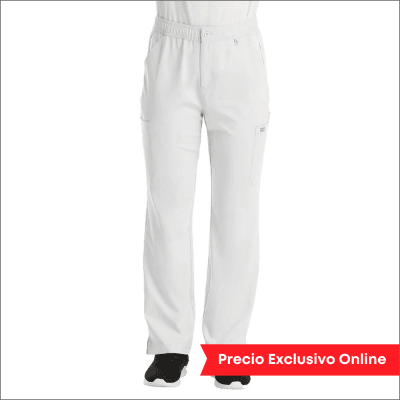 PANTALON CLINICO HOMBRE MOMENTUM 5891 BLANCO
