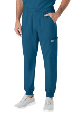 PANTALON CLINICO HOMBRE MOMENTUM 5892 AZUL PETROLEO