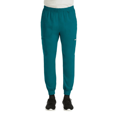 PANTALON CLINICO HOMBRE MOMENTUM 5892 AZUL PETROLEO