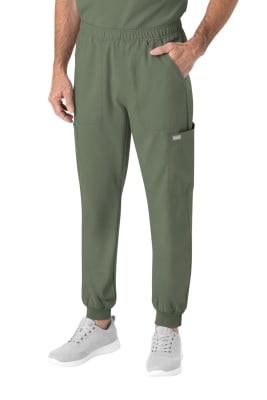 PANTALON CLINICO HOMBRE MOMENTUM 5892 VERDE OLIVO