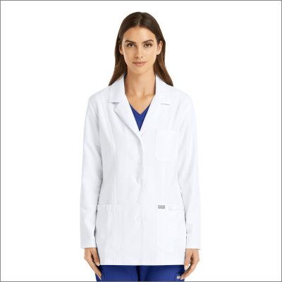 DELANTAL CLINICO CORTO MOMENTUM MUJER 5973 BLANCO