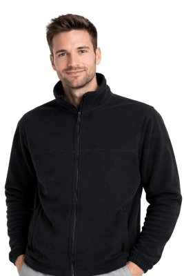 MICROPOLAR TÉRMICO PRACTICAL LINE MANGA LARGA HOMBRE 03007 NEGRO