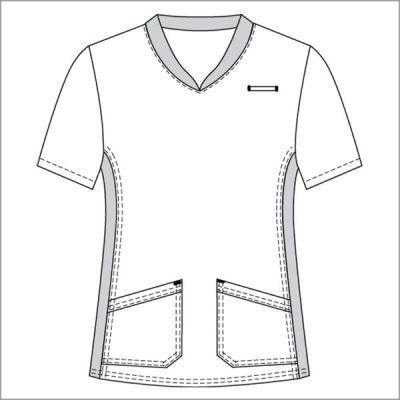 POLERA MUJER 644 BURDEO WHITECROSS POLERA MUJER 644 BURDEO WHITECROSS