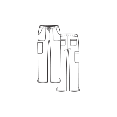 PANTALON CLINICO MUJER SANDIA MATRIX - 6501