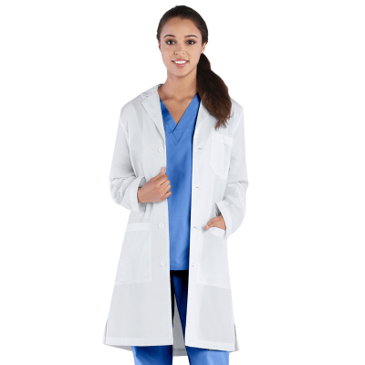 DELANTAL CLINICO LARGO UNISEX TRUE 70101 BLANCO