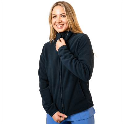 MICROPOLAR TÉRMICO PRACTICAL LINE MANGA LARGA MUJER 03008 AZUL