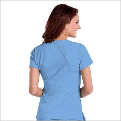 POLERA CLÍNICA MEDCOUTURE 8416 CELESTE POLERA CLÍNICA MEDCOUTURE 8416 CELESTE