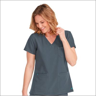 POLERA CLINICA MEDCOUTURE 8587 GRIS POLERA CLINICA MEDCOUTURE 8587 GRIS