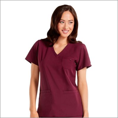 POLERA CLINICA MEDCOUTURE 8587 BURDEO POLERA CLINICA MEDCOUTURE 8587 BURDEO