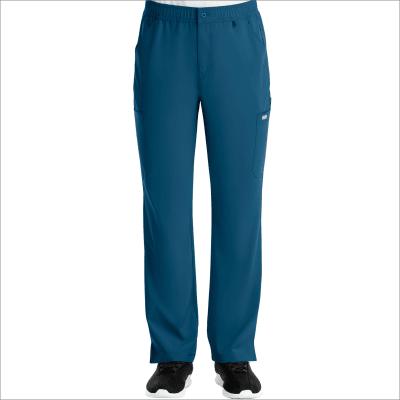 PANTALON CLINICO HOMBRE MOMENTUM 5891 AZUL PETROLEO